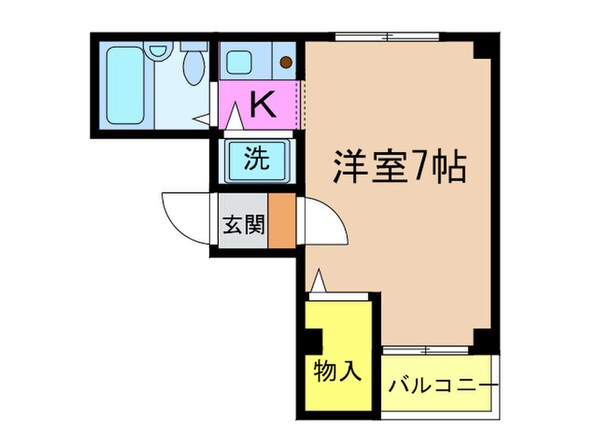 ロイヤルハイツ兵庫の物件間取画像